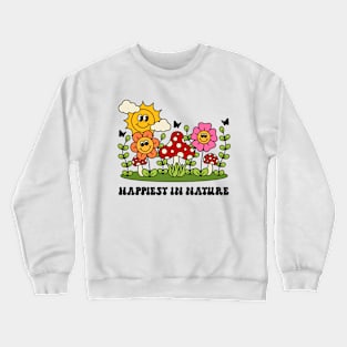 Happiest In Nature Crewneck Sweatshirt